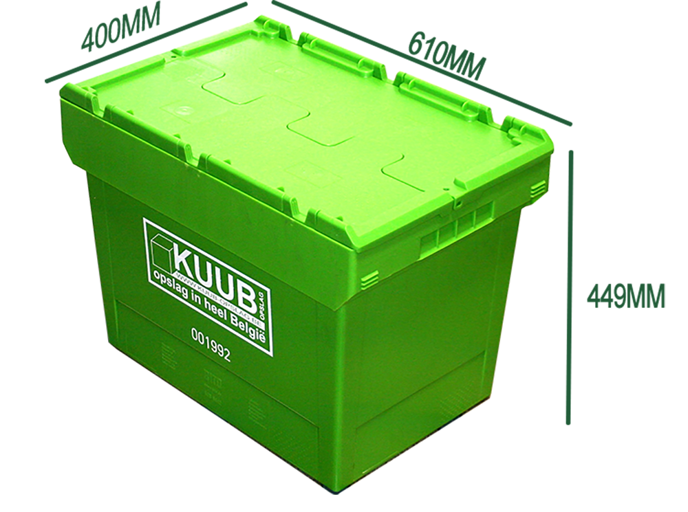 Greenbox met maten